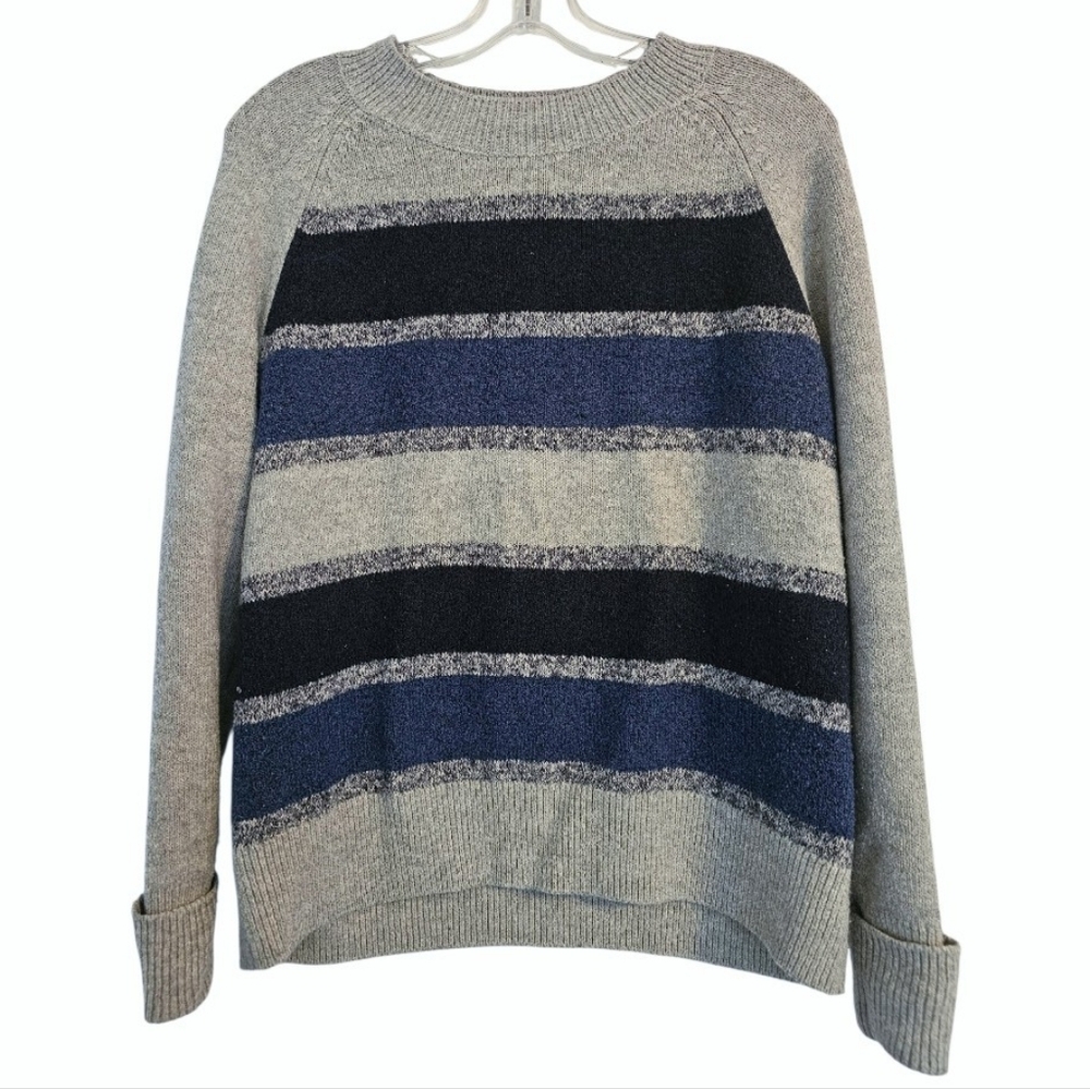 DENVER HAYES Cotten Blend Long Sleeve Crew Neck Sweater Size XL